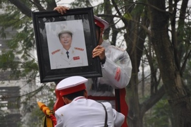 Những hình ảnh về lễ tang Thượng tướng Phạm Quý Ngọ